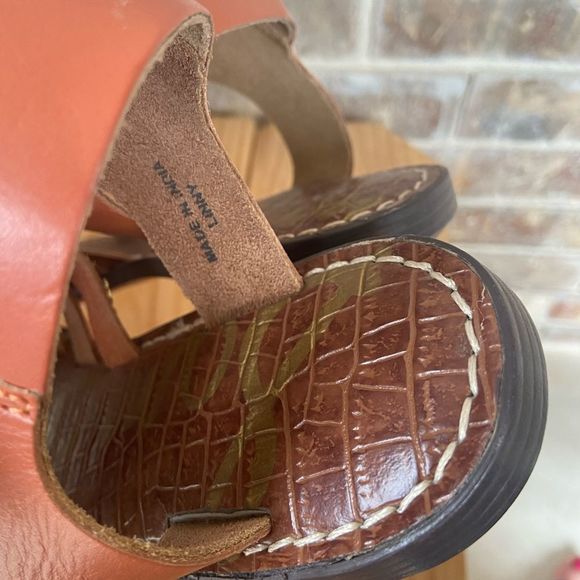 New Sam Edelman Linny Gladiator Sandals bohemian tassel painted jewel … - Picture 4 of 11